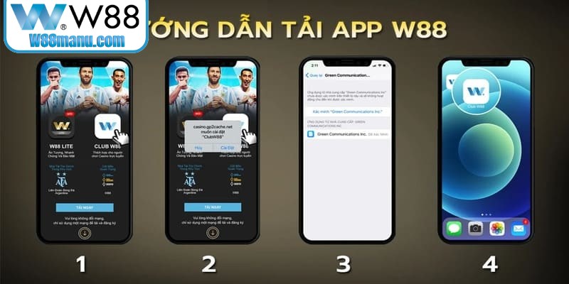 Đăng Ký W88 - Gia Nhập Cộng Đồng, Nhận Ngay Quà 150k 16 Cài đặt W88 trên các thiết bị để thoải mái sống trọn đam mê cược